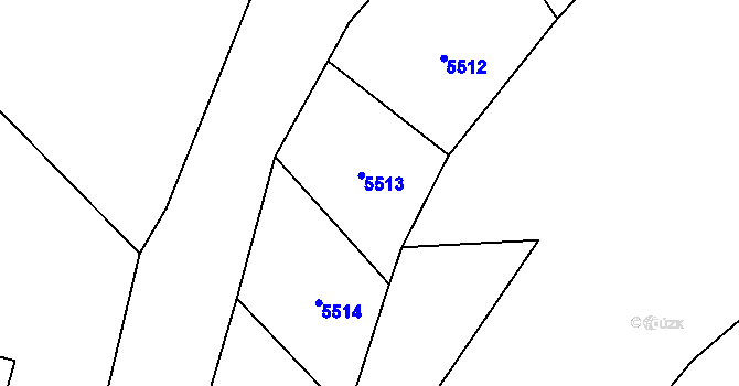 Parcela st. 957/12 v KÚ Javornice, Katastrální mapa