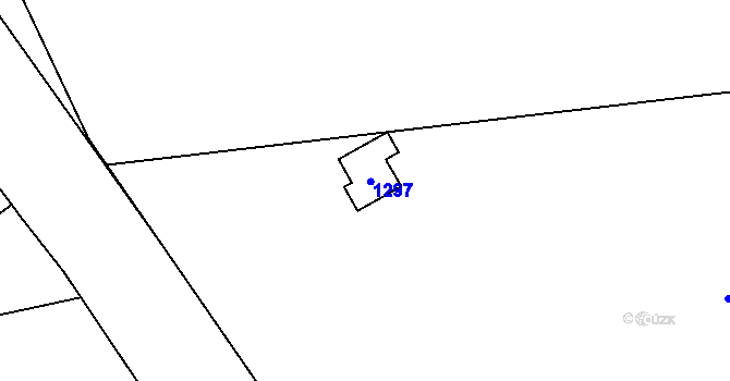 Parcela st. 141 v KÚ Javorník u Svitav, Katastrální mapa