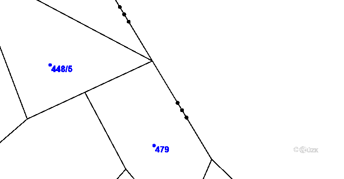 Parcela st. 212/12 v KÚ Jesenice u Sedlčan, Katastrální mapa
