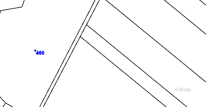 Parcela st. 200/22 v KÚ Jestřabí u Fulneku, Katastrální mapa