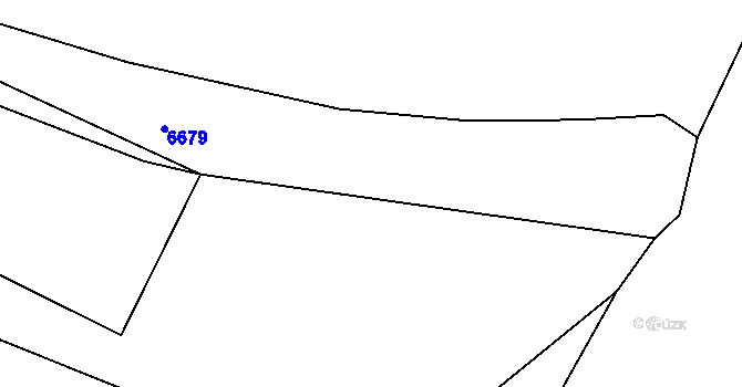 Parcela st. 791 v KÚ Jevišovice, Katastrální mapa