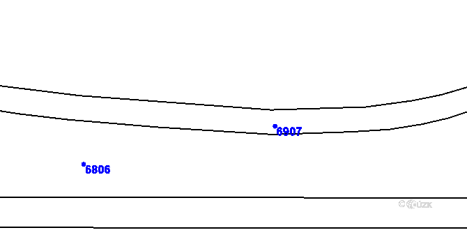 Parcela st. 82/26 v KÚ Jevišovice, Katastrální mapa