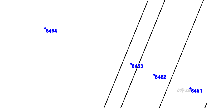 Parcela st. 377/1 v KÚ Jevišovice, Katastrální mapa