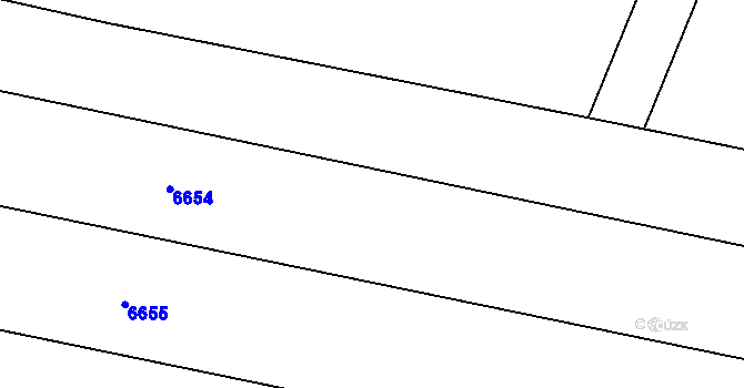 Parcela st. 377/2 v KÚ Jevišovice, Katastrální mapa