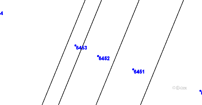 Parcela st. 380/1 v KÚ Jevišovice, Katastrální mapa
