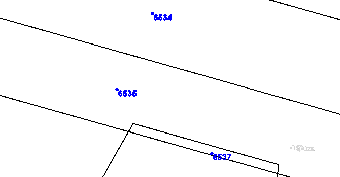 Parcela st. 512 v KÚ Jevišovice, Katastrální mapa