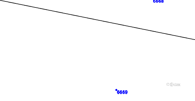 Parcela st. 533/78 v KÚ Jevišovice, Katastrální mapa