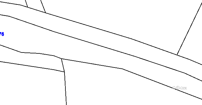 Parcela st. 147/1 v KÚ Jevišovice, Katastrální mapa