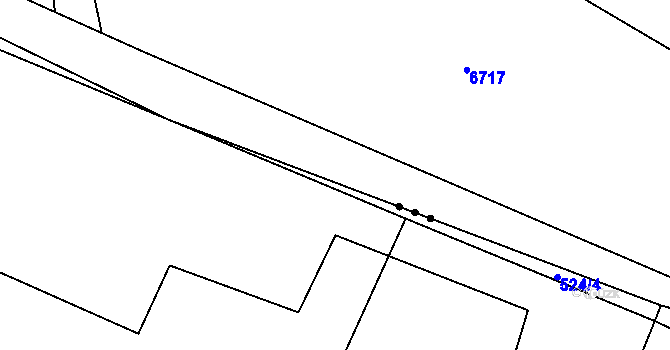 Parcela st. 572/8 v KÚ Jevišovice, Katastrální mapa