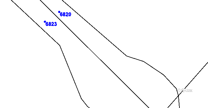 Parcela st. 765/4 v KÚ Jevišovice, Katastrální mapa