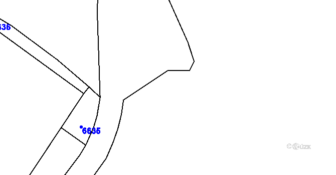 Parcela st. 765/7 v KÚ Jevišovice, Katastrální mapa