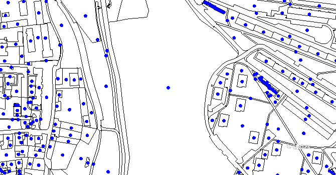 Parcela st. 5318/1 v KÚ Jihlava, Katastrální mapa