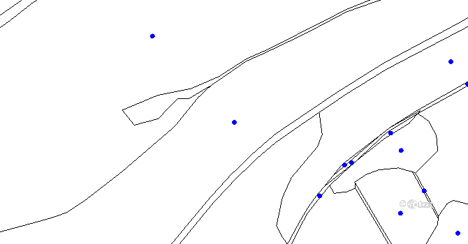Parcela st. 162 v KÚ Políkno u Jindřichova Hradce, Katastrální mapa