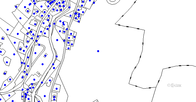 Parcela st. 2363 v KÚ Antonínov, Katastrální mapa