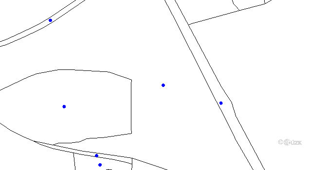 Parcela st. 39/1 v KÚ Křenov u Kájova, Katastrální mapa