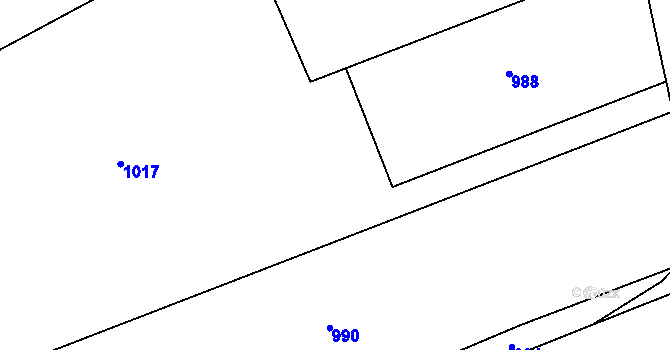 Parcela st. 85/14 v KÚ Karpentná, Katastrální mapa