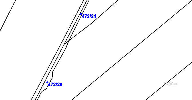Parcela st. 273/6 v KÚ Kařez, Katastrální mapa