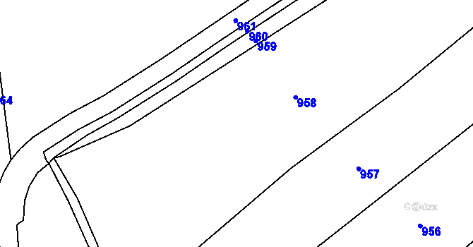 Parcela st. 140 v KÚ Kasalice, Katastrální mapa
