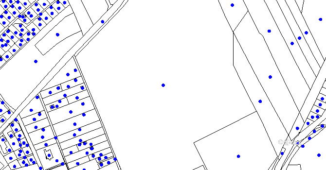 Parcela st. 347/12 v KÚ Kdyně, Katastrální mapa