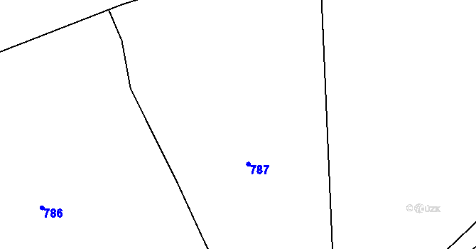 Parcela st. 94/2 v KÚ Lhota u Kestřan, Katastrální mapa
