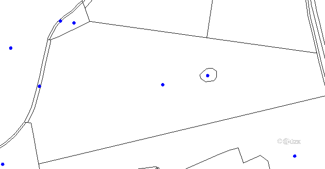 Parcela st. 2026 v KÚ Milevo, Katastrální mapa