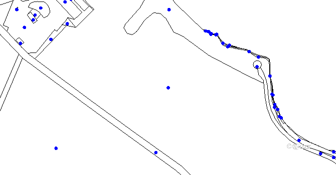 Parcela st. 41/1 v KÚ Pozorka u Kladrub, Katastrální mapa