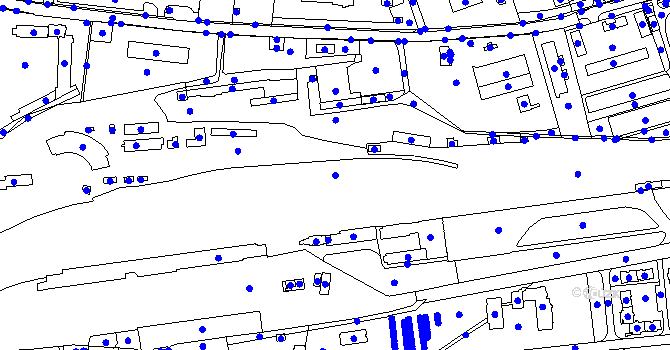 Parcela st. 2306/18 v KÚ Klatovy, Katastrální mapa