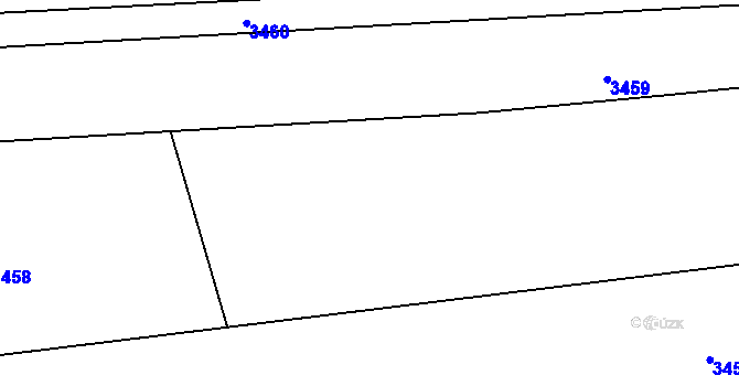 Parcela st. 775/3 v KÚ Klenčí pod Čerchovem, Katastrální mapa