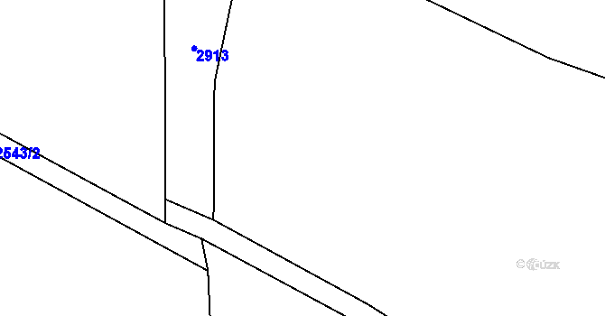 Parcela st. 2064/5 v KÚ Klenčí pod Čerchovem, Katastrální mapa
