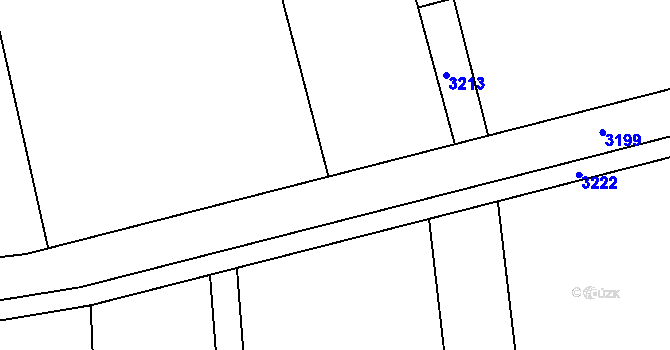Parcela st. 611/16 v KÚ Klenčí pod Čerchovem, Katastrální mapa