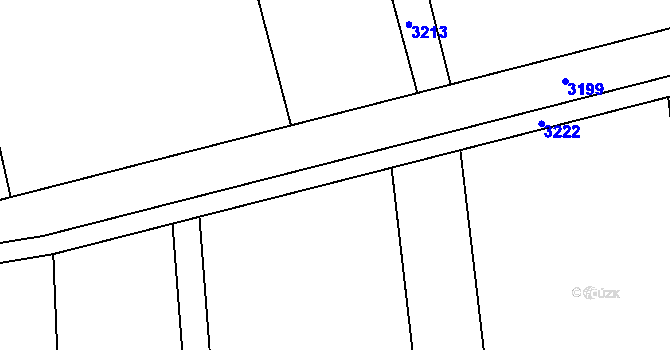 Parcela st. 611/21 v KÚ Klenčí pod Čerchovem, Katastrální mapa