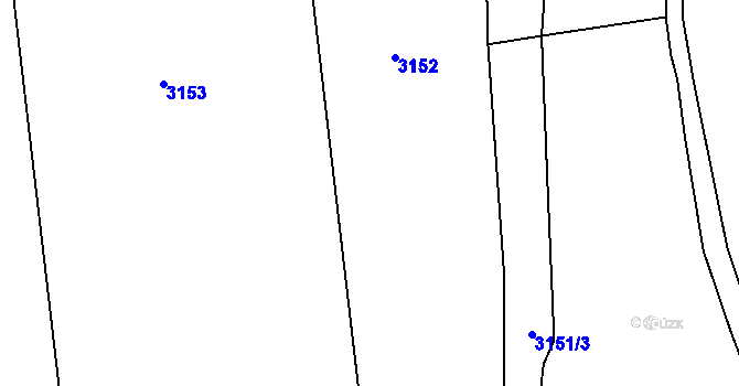 Parcela st. 647/18 v KÚ Klenčí pod Čerchovem, Katastrální mapa