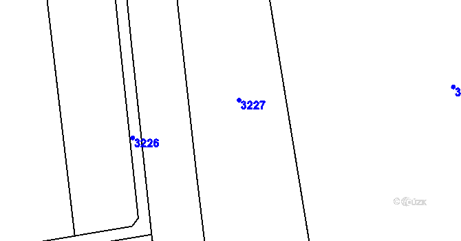 Parcela st. 718/7 v KÚ Klenčí pod Čerchovem, Katastrální mapa