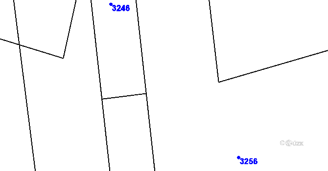 Parcela st. 718/29 v KÚ Klenčí pod Čerchovem, Katastrální mapa