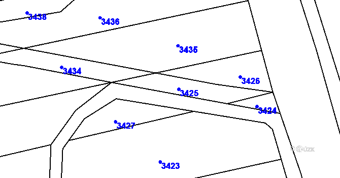 Parcela st. 775/98 v KÚ Klenčí pod Čerchovem, Katastrální mapa