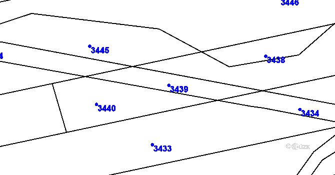 Parcela st. 775/101 v KÚ Klenčí pod Čerchovem, Katastrální mapa