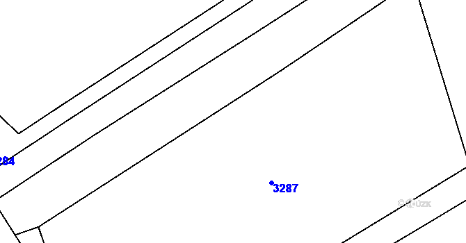 Parcela st. 845/5 v KÚ Klenčí pod Čerchovem, Katastrální mapa
