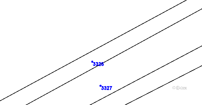 Parcela st. 845/29 v KÚ Klenčí pod Čerchovem, Katastrální mapa