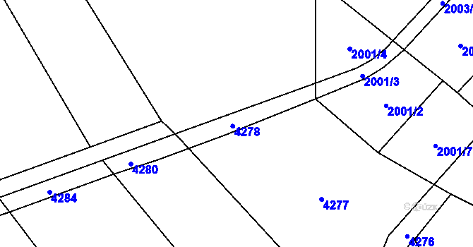 Parcela st. 2017/55 v KÚ Klenčí pod Čerchovem, Katastrální mapa