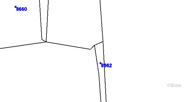 Parcela st. 2914/75 v KÚ Klobouky u Brna, Katastrální mapa