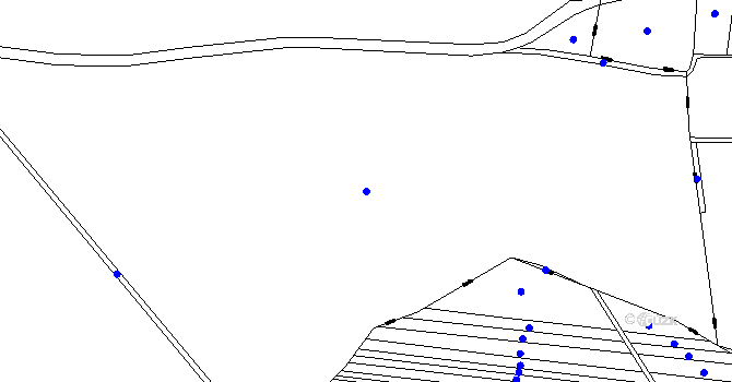 Parcela st. 403/7 v KÚ Veleboř, Katastrální mapa