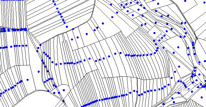 Parcela st. 314 v KÚ Kněždub, Katastrální mapa