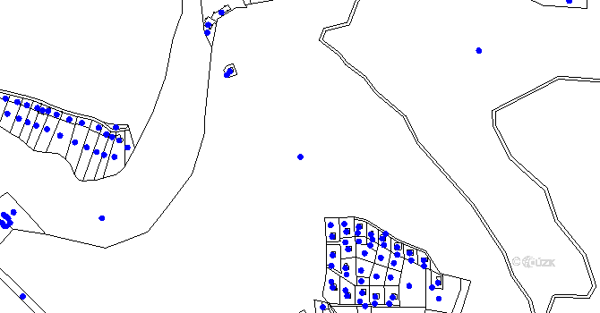 Parcela st. 217/1 v KÚ Suhrovice, Katastrální mapa