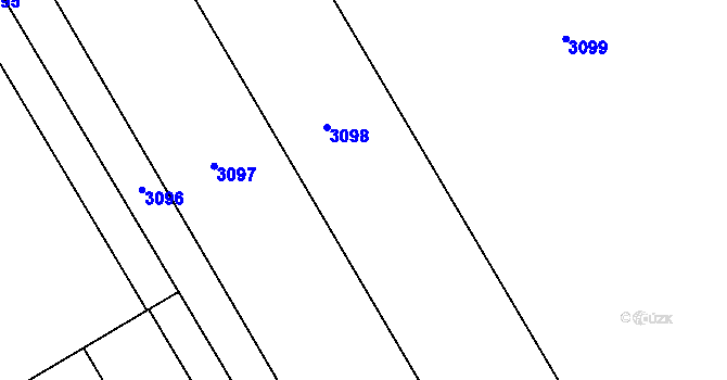 Parcela st. 1398/23 v KÚ Kobeřice ve Slezsku, Katastrální mapa