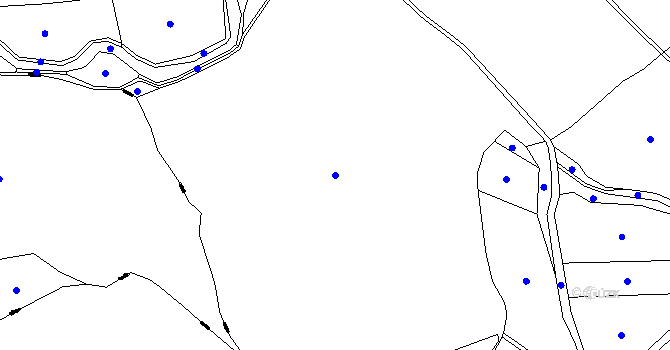 Parcela st. 551/1 v KÚ Kobyly, Katastrální mapa