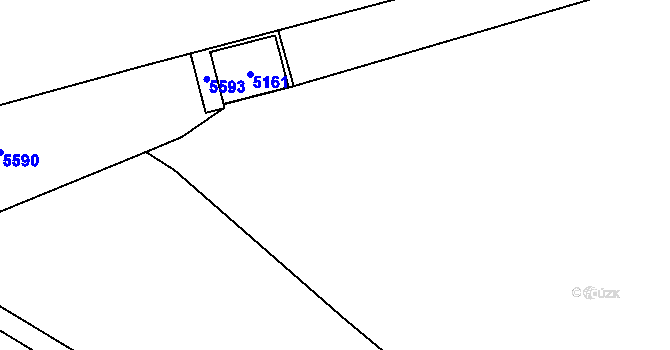 Parcela st. 2403/46 v KÚ Koclířov, Katastrální mapa