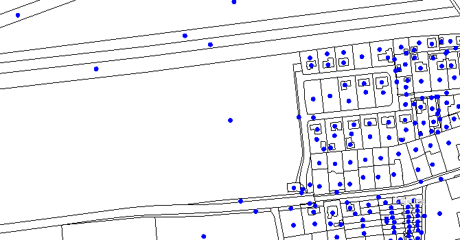 Parcela st. 2090/1 v KÚ Kočí, Katastrální mapa