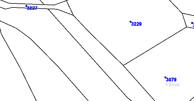Parcela st. 2695/13 v KÚ Kočov, Katastrální mapa