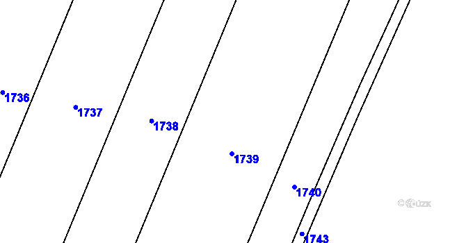 Parcela st. 47/14 v KÚ Zichov, Katastrální mapa