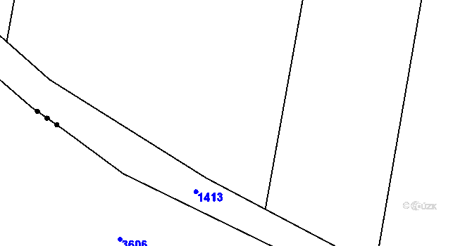 Parcela st. 721/8 v KÚ Komárno, Katastrální mapa